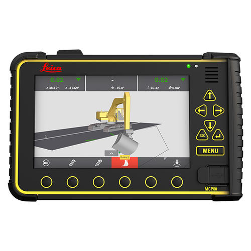 Sistema de controle de acesso - iCON excavate iXE3   - Leica Geosystems - 3D / manual