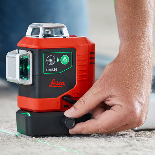 Nível a laser automático - Lino L6G - Leica Geosystems - multilinhas / com linha vertical / de linhas cruzadas