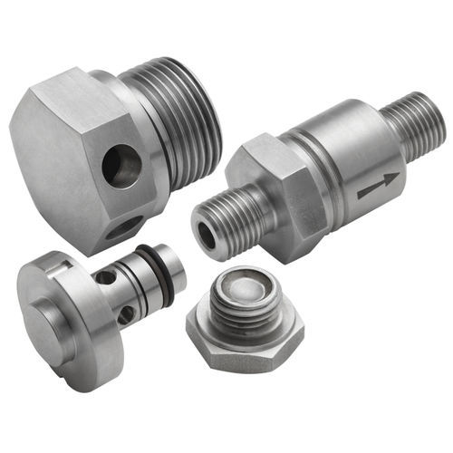 Tampão para disco de ruptura - REMBE® GmbH Safety+Control - hexagonal / com rosca / metálico