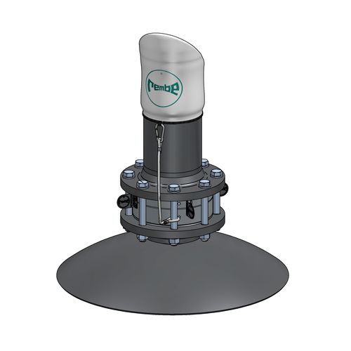 Tampa de acabamento para tubos - TEP - REMBE® GmbH Safety+Control - sem rosca / redonda / em PE