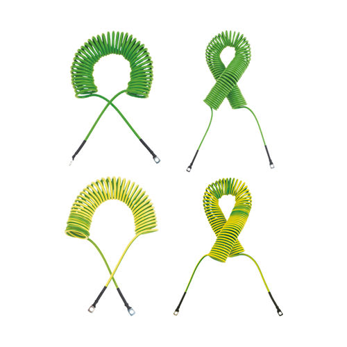 Cabo elétrico espiral - REMBE® GmbH Safety+Control - de alimentação / resistente a óleo / resistente a produtos químicos