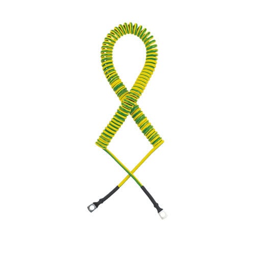 Cabo elétrico espiral - REMBE® GmbH Safety+Control - de alimentação / DIN / isolado