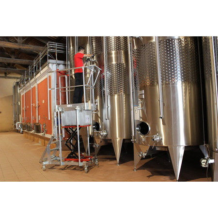 Plataforma elevatória fixa - BEESAFEAGRO - L'Echelle Européenne - persiana externa / hidráulica