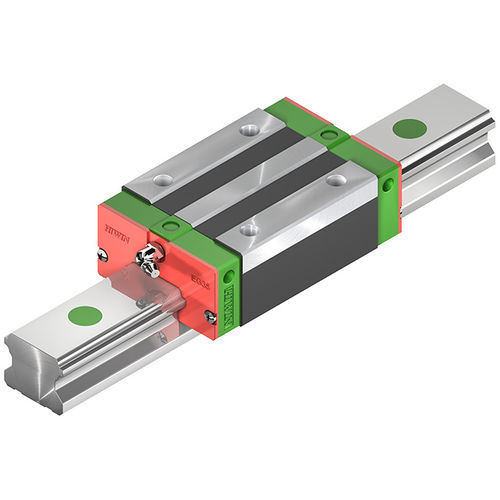 Guia linear com trilho perfilado - EG/QE series - HIWIN GmbH - com quatro carreiras de esferas recirculantes / 30 mm / para cargas pesadas