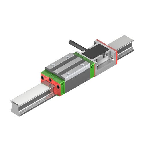 Guia linear com sistema de medição integrado - PG series - HIWIN GmbH - com quatro carreiras de esferas recirculantes / 25 mm / com trilho perfilado