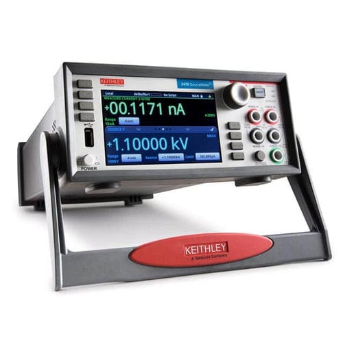 Fonte de alimentação elétrica de mesa - 2400 series - Keithley Instruments - CA/CC / dispositivo de medição / de baixa tensão