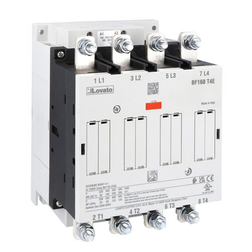 Contator tripolar - BF series - LOVATO ELECTRIC - de potência / eletromecânico / 4 polos