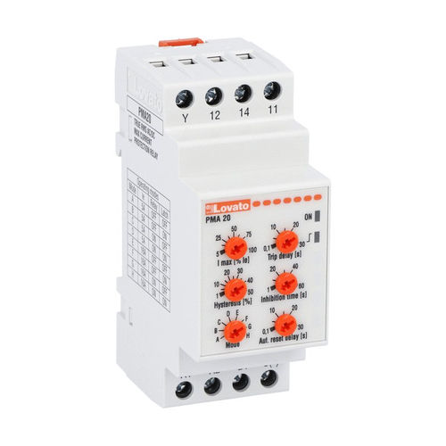 Relé de monitoramento de corrente - PMA series - LOVATO ELECTRIC - 1 NA/NF / CA/CC / monofásico