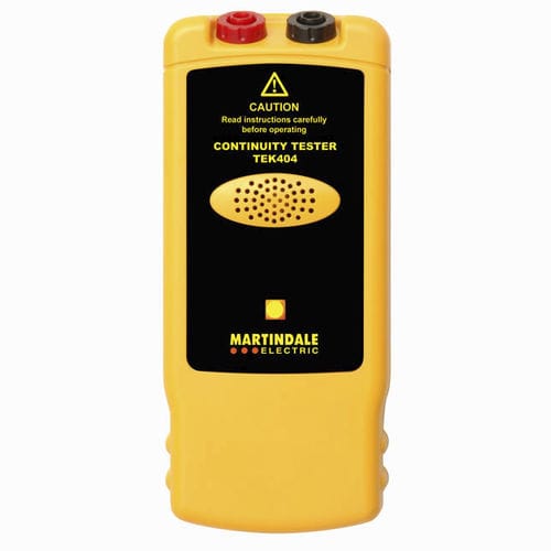 Testador de continuidade - TEK404 - Martindale Electric - de motor elétrico / multifuncional