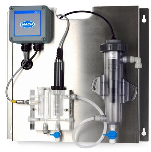 Analisador de cloro - CLF10 - Hach - de pH / integrável / em linha