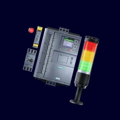 Interruptor com tração de cabo - Siemens Safety Integrated - unipolar / de segurança integrada / de controle