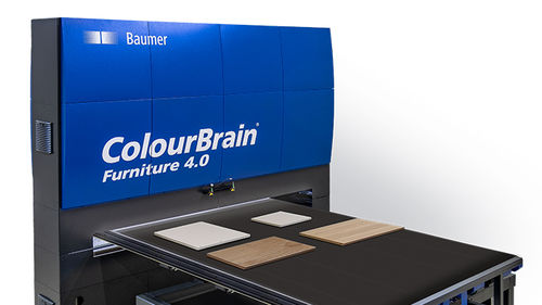 Máquina de inspeção óptica - ColourBrain® Furniture 4.0  - Baumer Inspection - de superfície / industrial / multifuncional