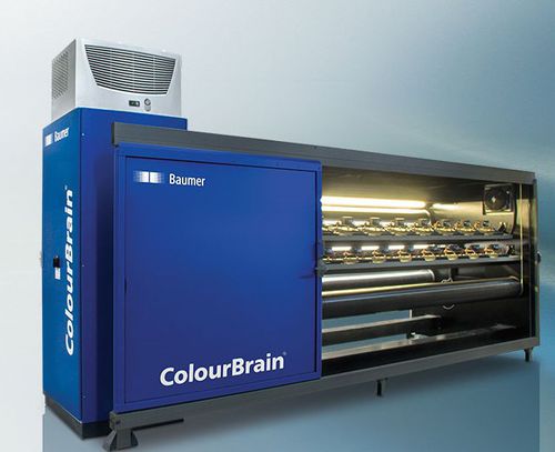 Máquina de inspeção óptica - ColourBrain® DecoInspector - Baumer Inspection - de superfície / de web-tension / para impressão