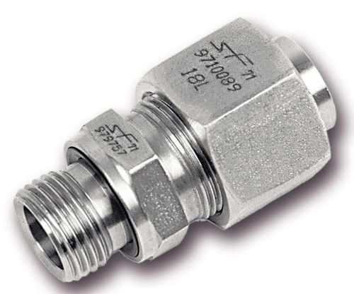 Conexão hidráulica - BV-212G - Schwer Fittings - de roscar / com sede de 37° / em aço inoxidável