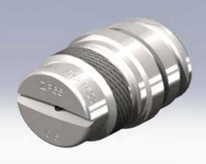 Bico de pulverização - ZF series - BEX - para líquidos / de jato plano