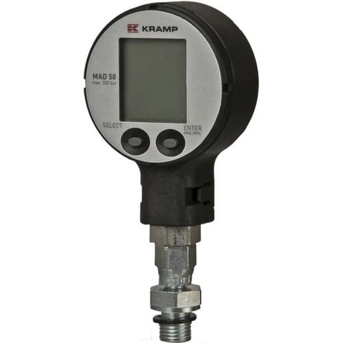 Manômetro diferencial - MAD580300 - Kramp - digital / com rosca / BSP 1/4