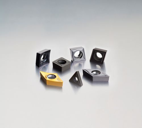 Pastilha de torneamento positiva - NF1 & NF2 - Dormer Pramet - para aço inoxidável
