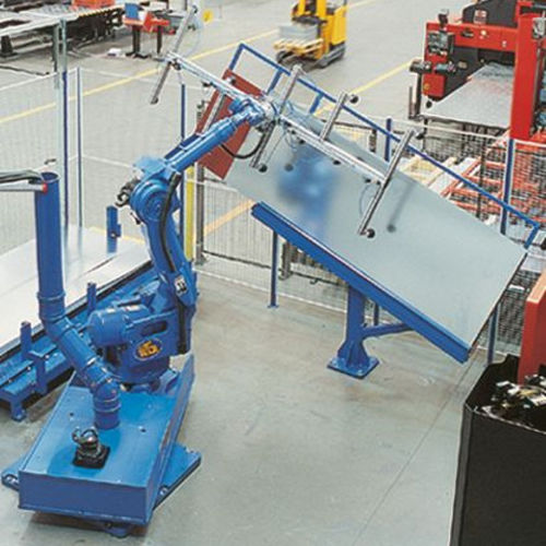 Célula robotizada de movimentação - MH180 - YASKAWA Europe GmbH - para prensa dobradeira