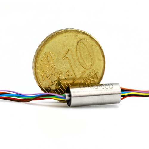 Anel coletor eletro-ótico - LPMS-08D - JINPAT Electronics Co., Ltd. - de cápsula / robótica / para drone