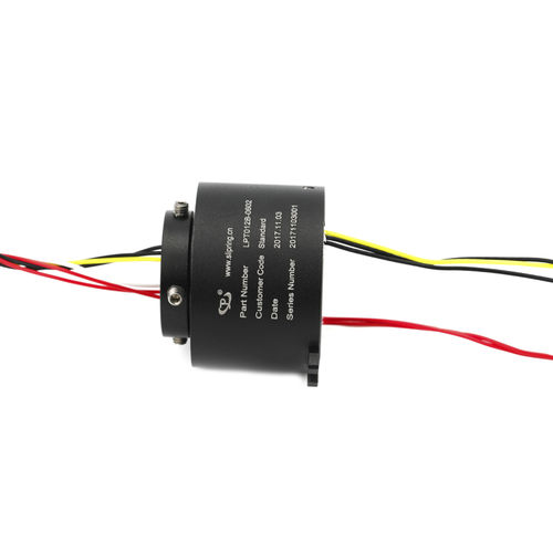 Anel coletor de eixo oco - LPT012B-0602 - JINPAT Electronics Co., Ltd. - para aplicações hidráulicas / compacto