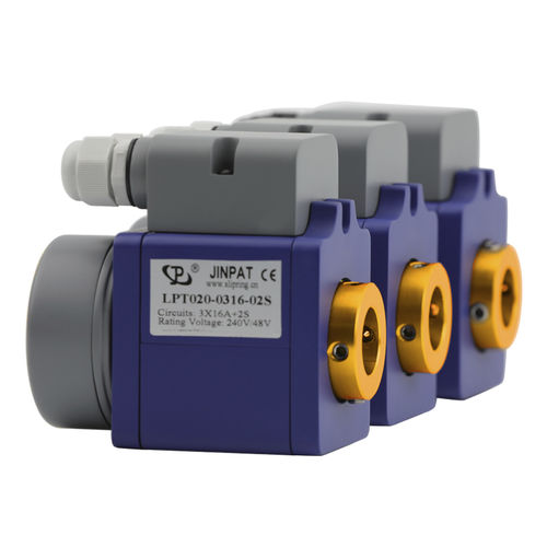 Anel coletor eixo passante - LPT020-0316-02S - JINPAT Electronics Co., Ltd. - em material plástico