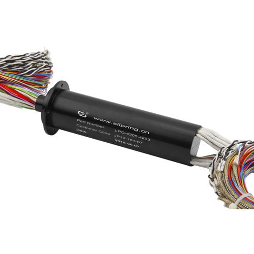 Anel coletor de cápsula - LPC-4205-4203 - JINPAT Electronics Co., Ltd. - para mesa rotativa / em alumínio anodizado / multivias