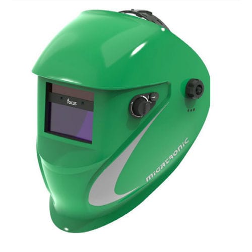 Máscara de solda com escurecimento automático - FOCUS ADF - Migatronic Welding Equipment LTD. - automática / EN 175 / EN 379