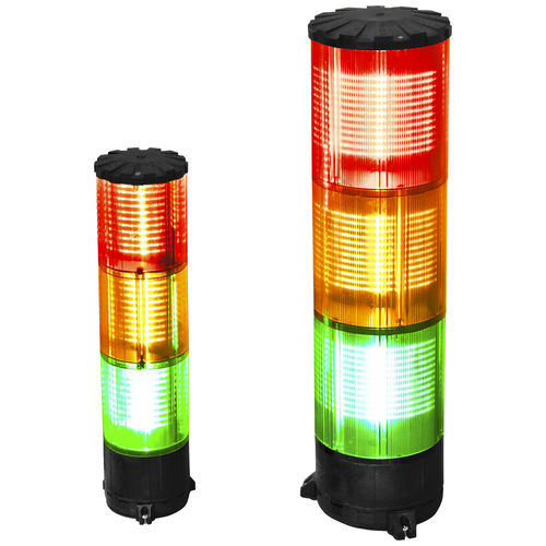 Coluna luminosa de LED - LUXOR  - SIRENA S.p.A. - contínua / intermitente / de 3 cores