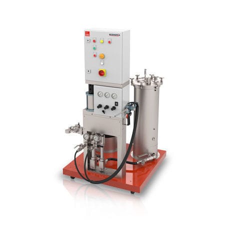 Dosador-misturador de pistão - economix - DOPAG - Metering, Mixing and Dispensing Technology - para líquidos de viscosidade média / de silicone / para resina epóxi