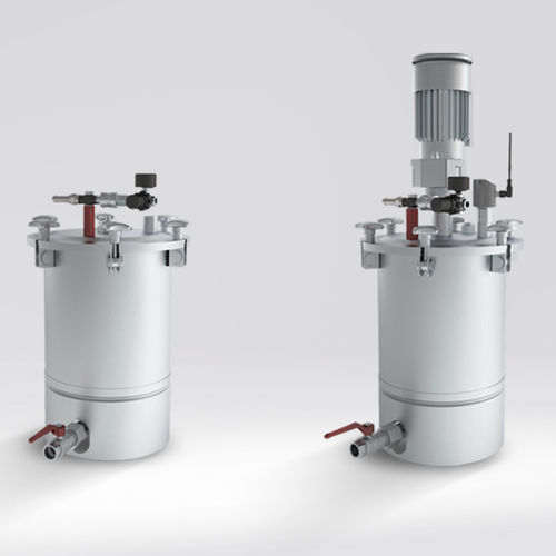 Tanque de pressão - lubriLine - DOPAG - Metering, Mixing and Dispensing Technology - de óleo / para líquidos de baixa viscosidade / para tinta