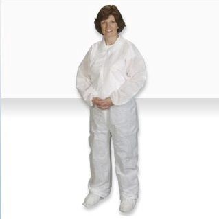 Macacão de trabalho - NuTech® CV-64 series - ALPHA PRO TECH - para sala limpa / de mulher / branco