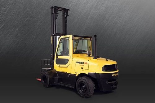 Empilhadeira com motor de combustão - H8.0-9.0FT - HYSTER - para operador sentado a bordo / para o setor da construção / para a indústria de reciclagem