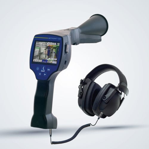 Detector de vazamento acústico - METPOINT CID - BEKO TECHNOLOGIES GmbH - de ar comprimido / portátil / compacto