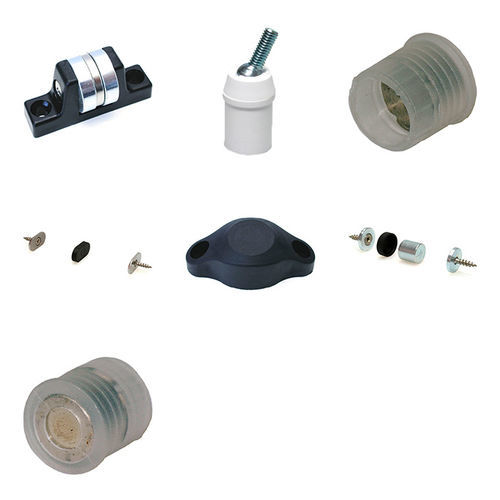 Ímã em NdFeB - BS series - Maurer Magnetic - de retenção / cilíndrico / para porta