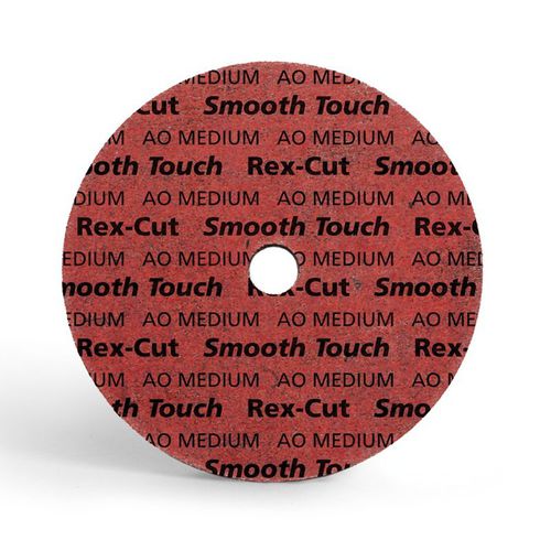Rebolo de acabamento - Smooth Touch - Rex-Cut Abrasives - de rebarbagem / plano / de óxido de alumínio