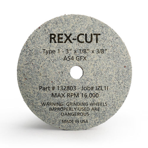 Rebolo de rebarbagem - 110603 - Rex-Cut Abrasives - de retificação / de acabamento / plano