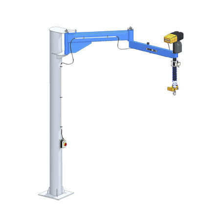 Guindaste de braço articulado - GSD-TR - GIS AG - de coluna / 270° / de elevação