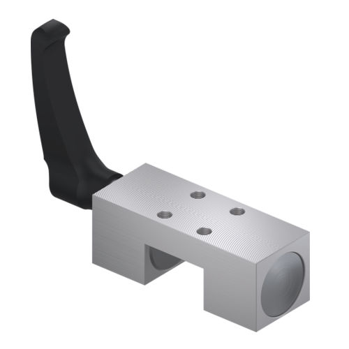 Elemento de fixação manual - HK series - ZIMMER GROUP - para guia de perfis / de trilho