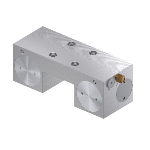 Elemento de fixação pneumático - MK series - ZIMMER GROUP - de trilho / para guia de perfis