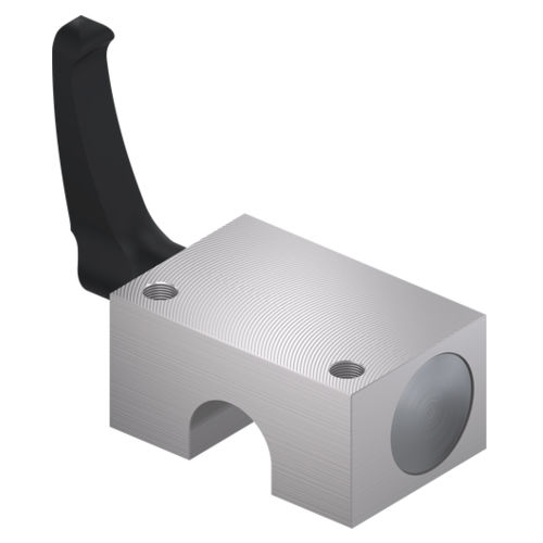 Elemento de fixação manual - HKR series - ZIMMER GROUP - para eixo / para guia circular