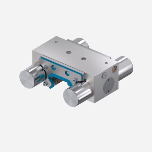 Elemento de fixação/frenagem de emergência - MBPS series - ZIMMER GROUP - pneumático / de trilho / para guia de perfis