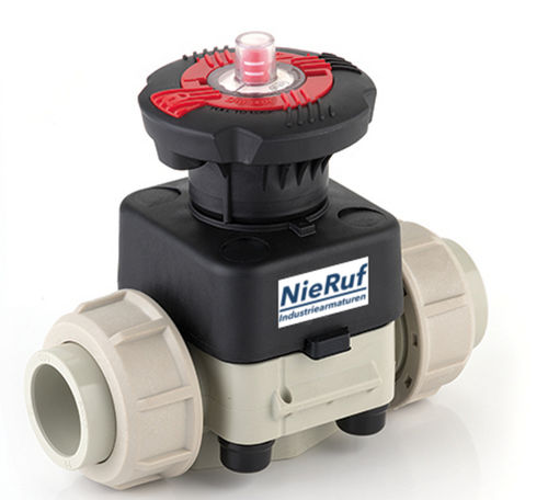 Válvula de diafragma - MB01 - NieRuf Gmbh - com volante / para gás / de soldar