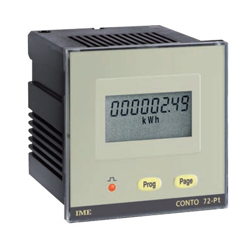 Medidor de energia elétrica monofásico - Conto 72  - IME Spa - 60 Hz / 50 Hz / com display LCD