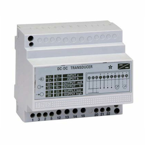 Transdutor de tensão CC - Tema DC series  - IME Spa - em trilho DIN