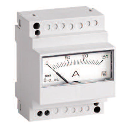 Indicador de corrente contínua - D4M series  - IME Spa - analógico / para trilho DIN / modular