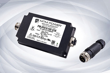 Fonte de alimentação elétrica encapsulada - PM-IP67A100 S series  - MTM Power Messtechnik Mellenbach GmbH - CC/CC / CA/CC / com saída simples
