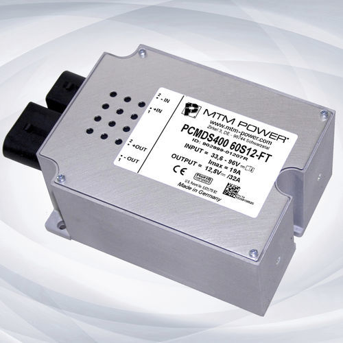 Conversor CC-CC com ampla faixa de entrada - PCMDS400 series - MTM Power Messtechnik Mellenbach GmbH - montado em suporte / industrial / com saída simples