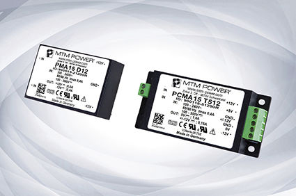 Fonte de alimentação elétrica montada em suporte - PCMA15 S series - MTM Power Messtechnik Mellenbach GmbH - CC/CC / CA/CC / com saída simples