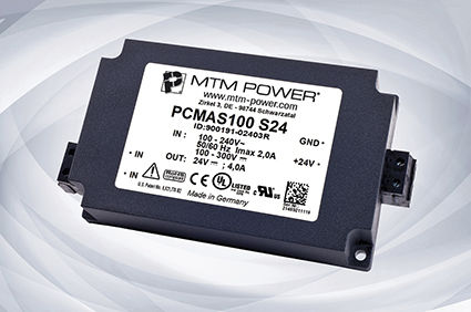 Fonte de alimentação elétrica encapsulada - MAS100 S series  - MTM Power Messtechnik Mellenbach GmbH - CC/CC / CA/CC / com saída simples