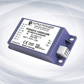 Conversor CC-CC montado em suporte - PCMGS14 110 series  - MTM Power Messtechnik Mellenbach GmbH - para aplicações ferroviárias / com saída simples / CE